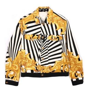 Versace Allover denim jacket